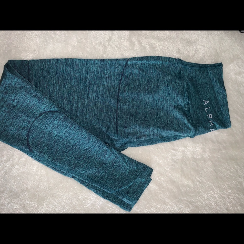 blue revival alphalete leggings